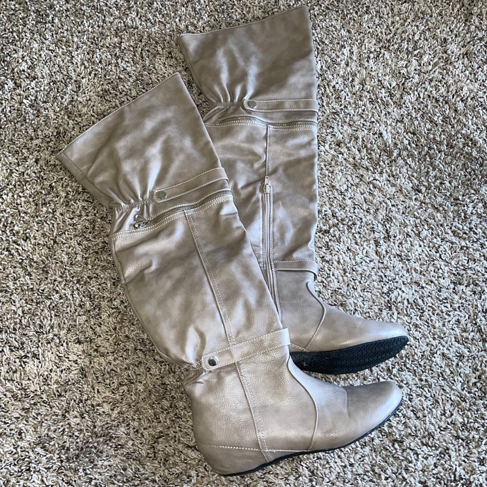 Over the knee boots